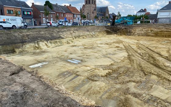 Werken gestart Residentie De Hessel dd. 24 augustus 2021